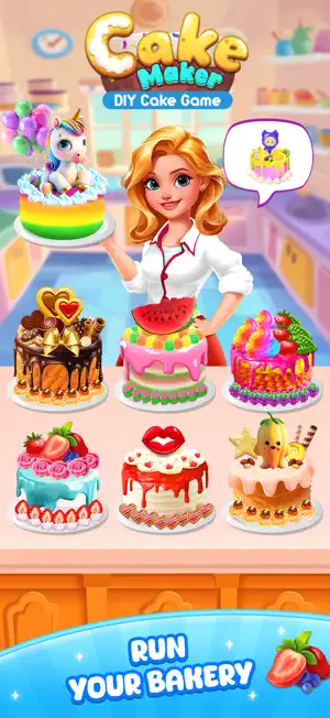 Cake Maker: DIY Cake Game screenshot 6