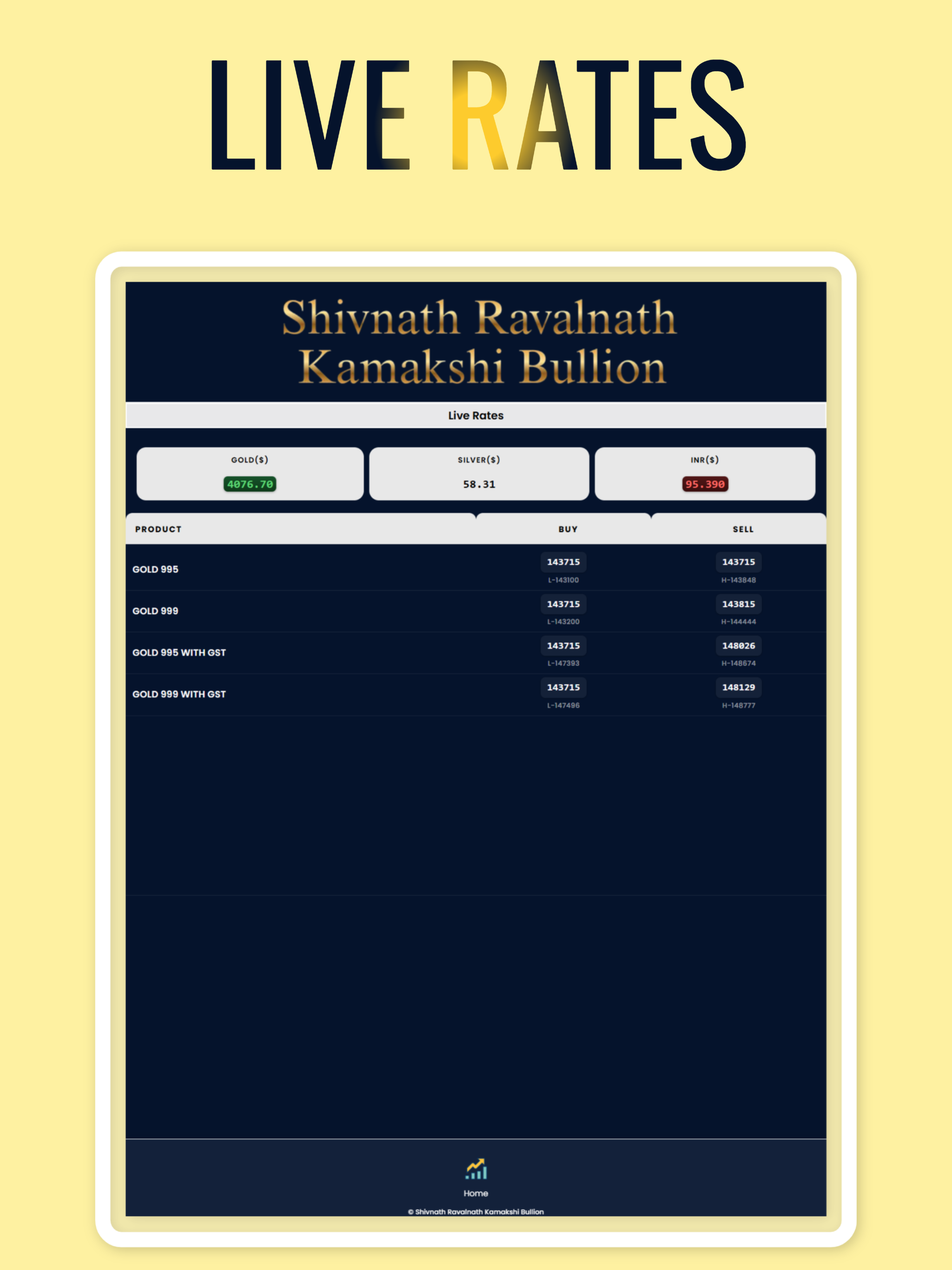 SRK Bullion. screenshot 8