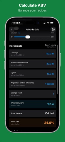 Jarra: Batch Cocktails & ABV screenshot