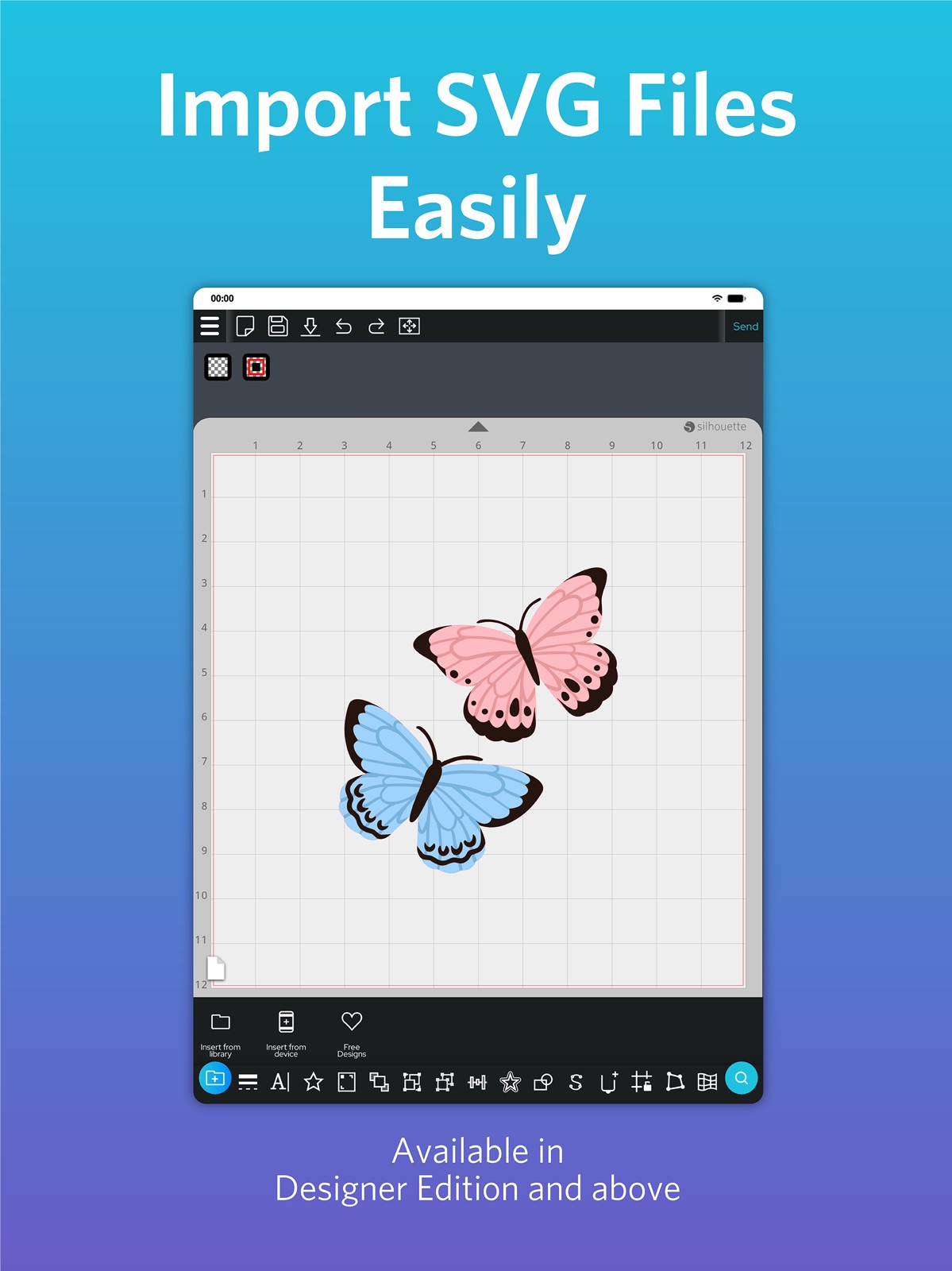 Silhouette Go ipad screenshot 2
