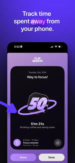 Flip Phone Focus screenshot 2