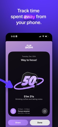 Flip Phone Focus Screenshot 2 of 9