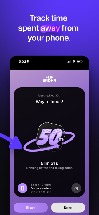 Flip Phone Focus Screenshot 2 of 9