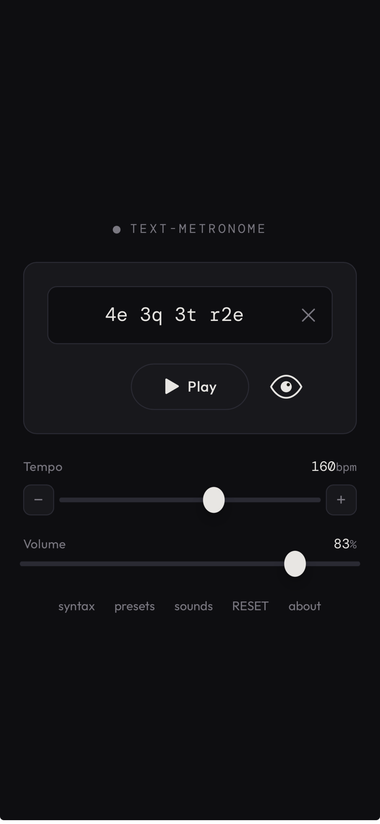 TextMetronome