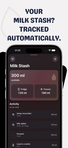 Breastfeeding Tracker & Timer screenshot