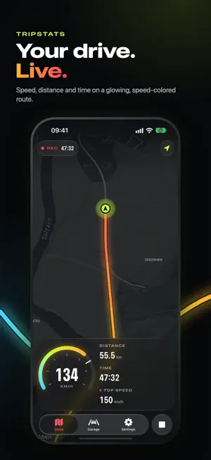 TripStats: Drive Tracker screenshot 1