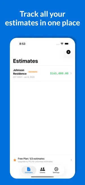 Estimate Maker+ screenshot 3