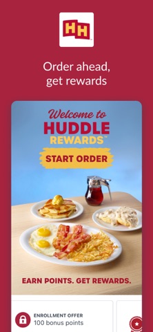 Huddle House App app screenshot