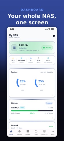 Syno Manager For Synology NAS screenshot