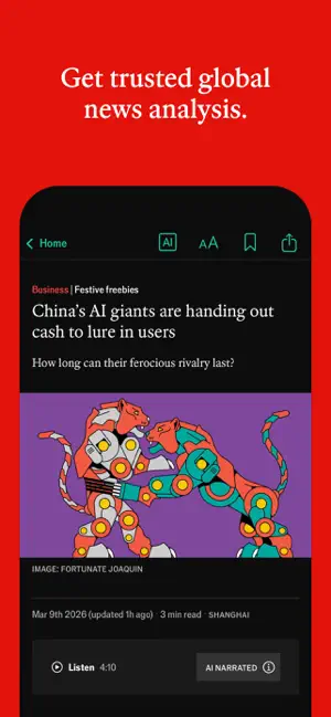 The Economist: News & Analysis iPhone screenshot 4