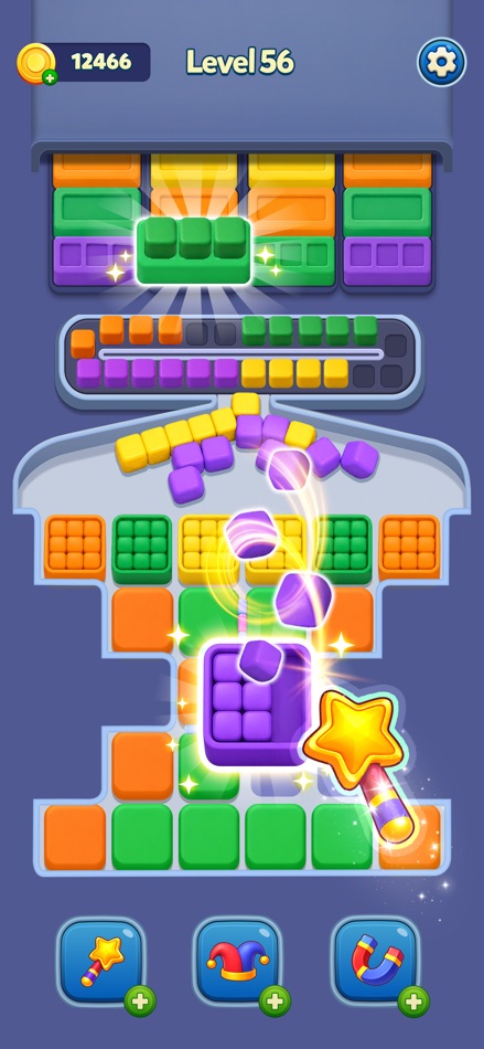 #1. Cube Loop: Color Slide (iOS) By: FALCON GAMES