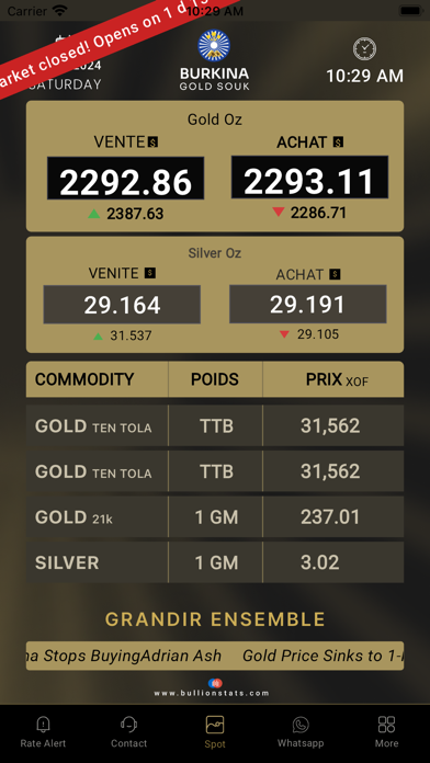 BURKINA GOLD SOUK Screenshot
