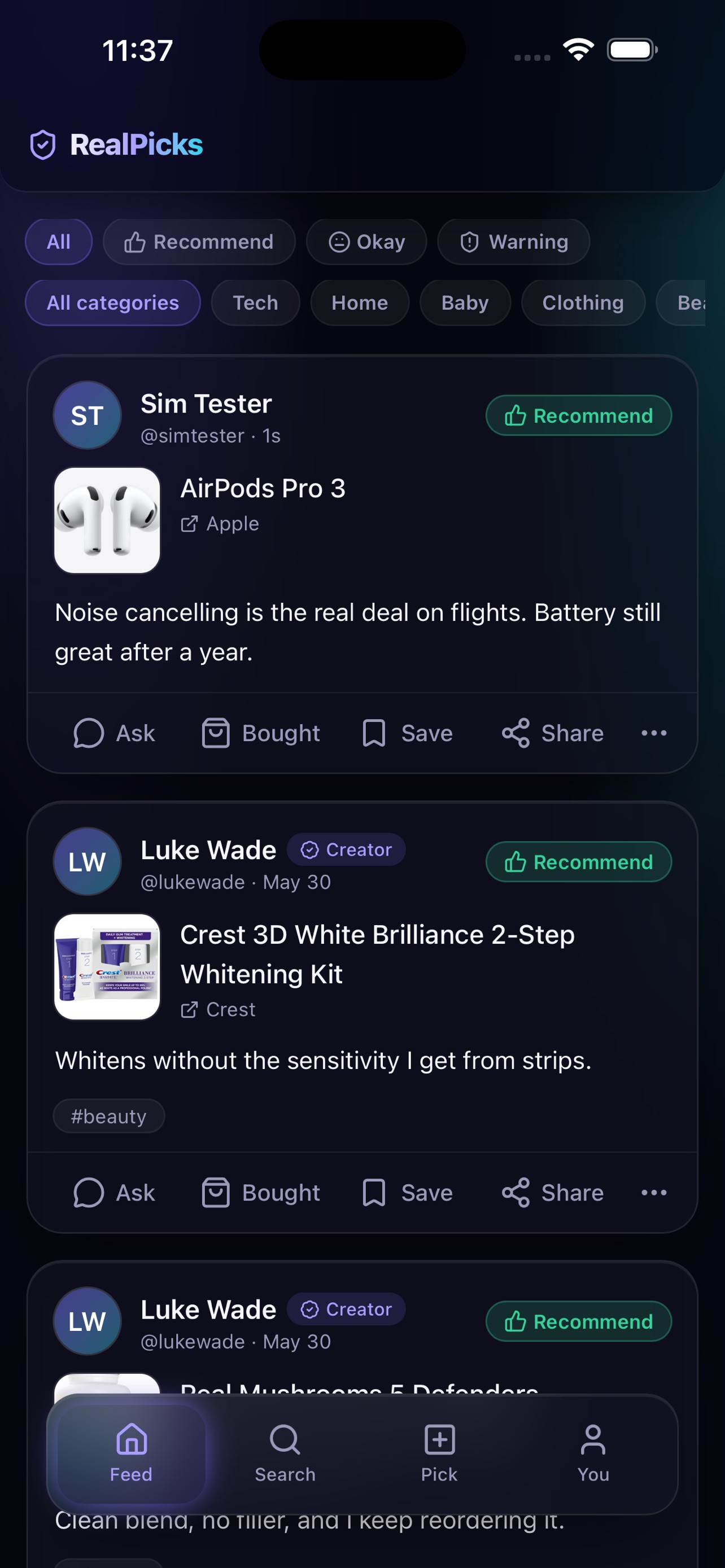 Screenshot 3 of RealPicks