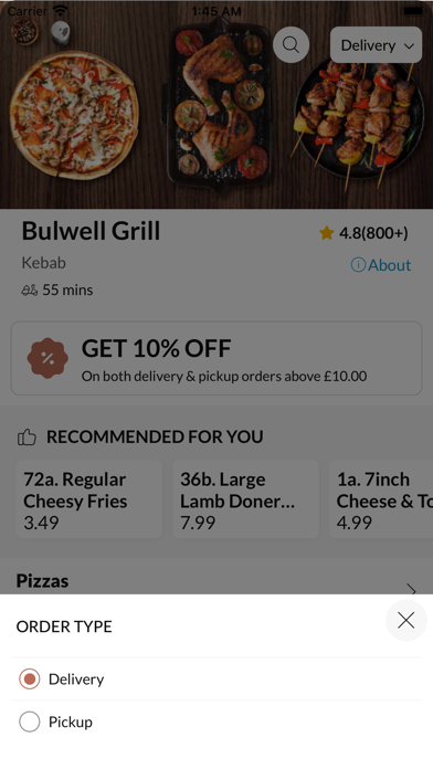 Bulwell Grill Screenshot