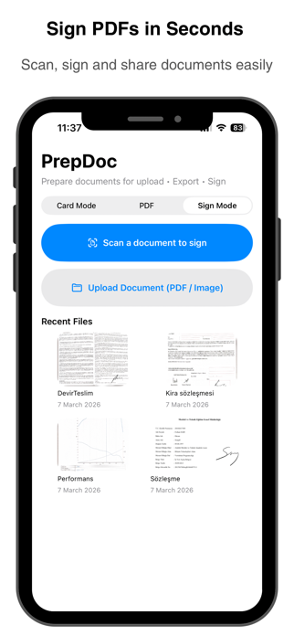 PrepDoc: Document Scanner Screenshot 3 of 5