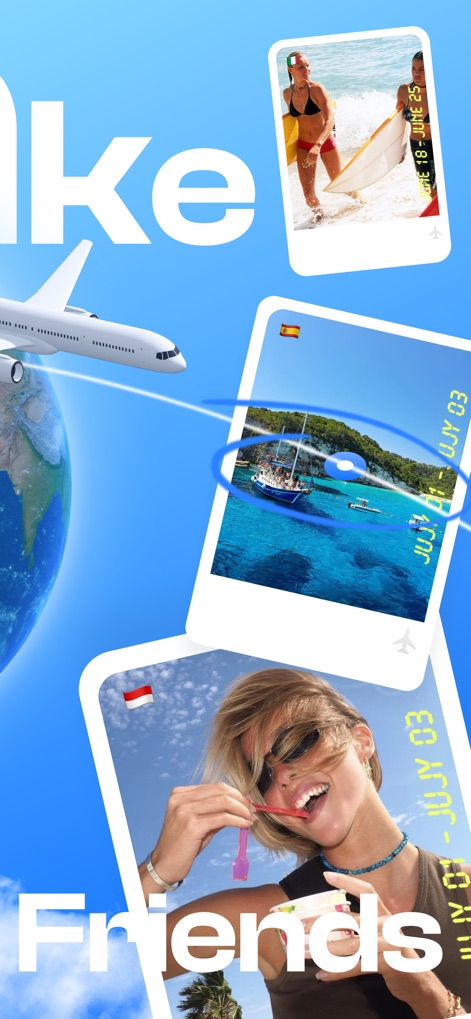 TripBFF - Solo Travel Friends - This tool showcases users' travel memories through visually appealing photo cards and precise date ranges, encouraging shared experiences and future adventures.