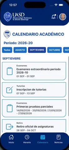 UASD App Store screenshot 2