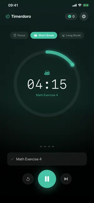 Timerdoro screenshot 2