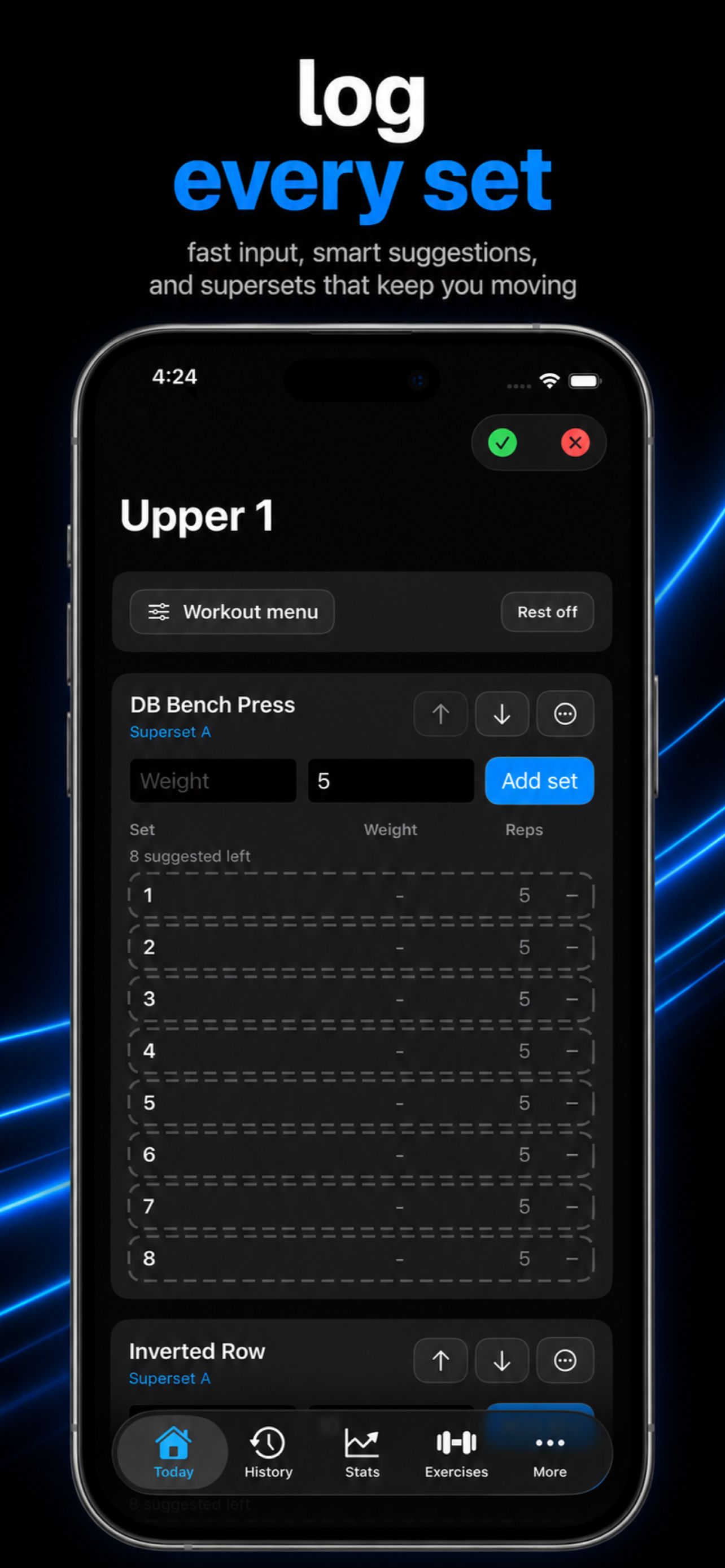 Compass: Gym Workout Tracker screenshot 2