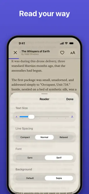 ReadDate: Short Stories screenshot 3