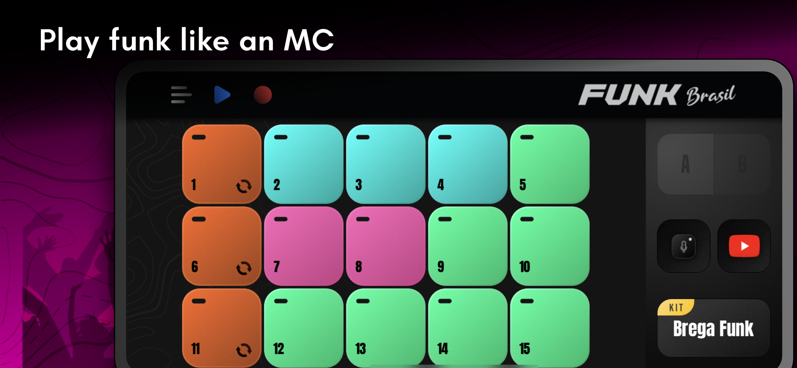 Funk Brasil: DJ MPC drum pads