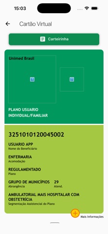Unimed Sudoeste Paulista iPhone screenshot