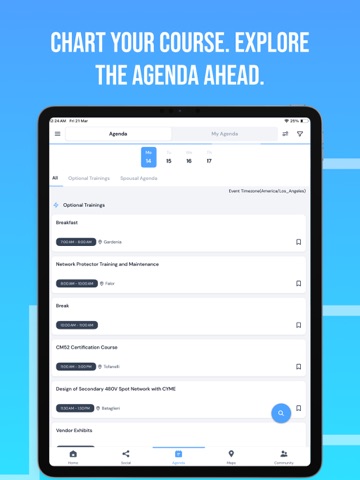 ENSC iPad screenshot
