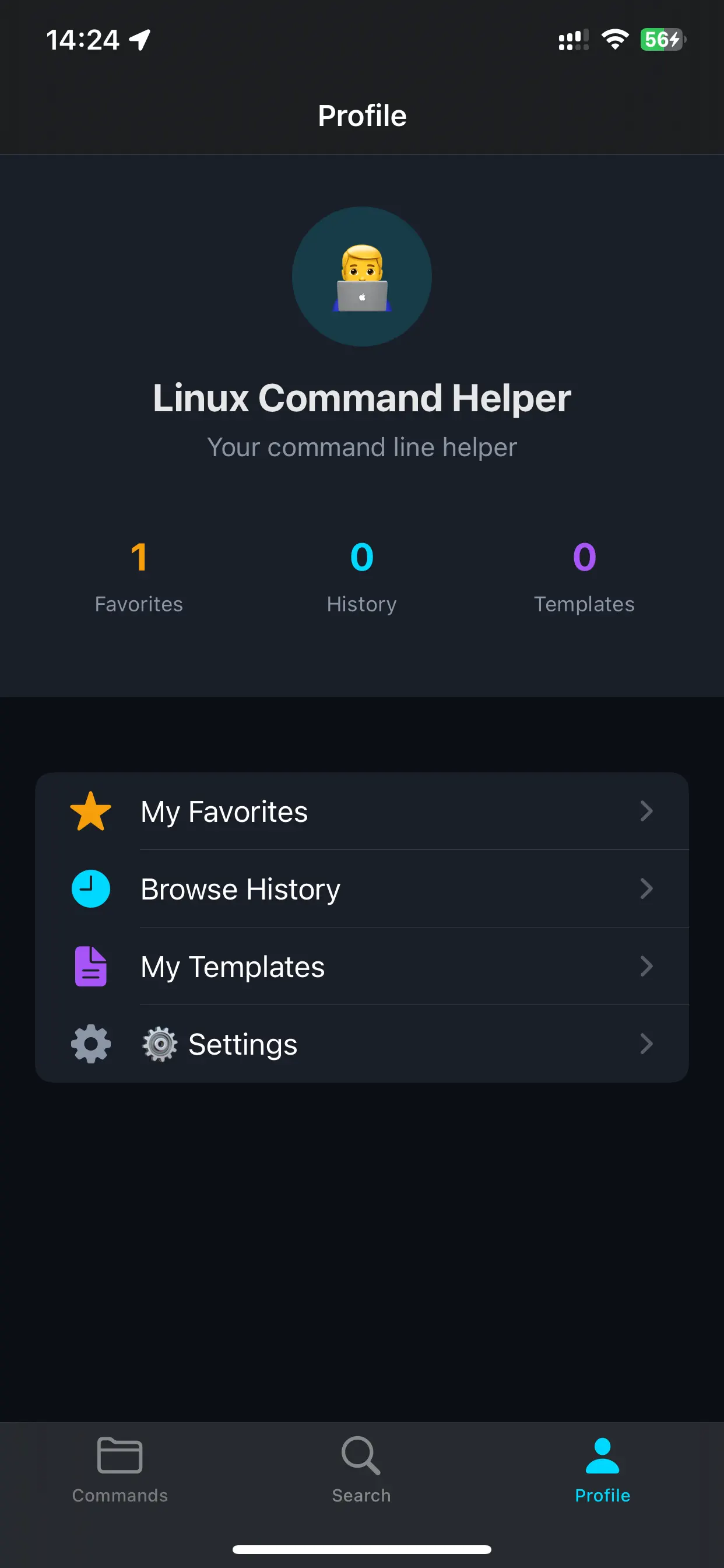 #7. Linux Command Helper (iOS) Által: 小燕 陈