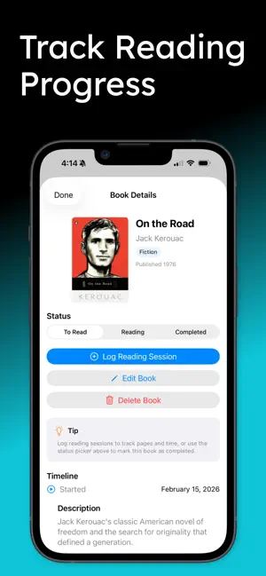 ReadMe - Book Tracker screenshot 3