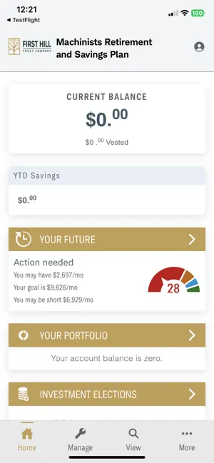 Machinists Retirement Plan screenshot 3