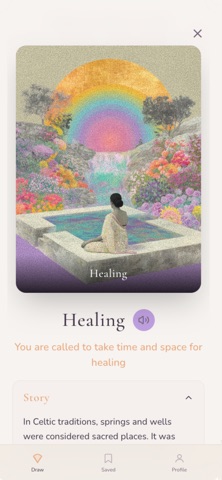 Modern Oracle Cards Screenshot 2 of 3