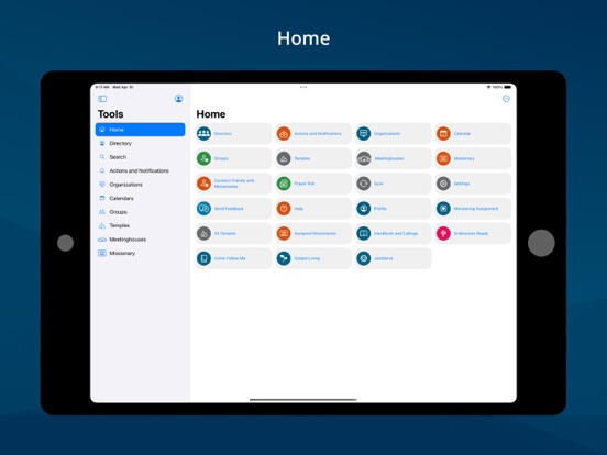 App screenshot