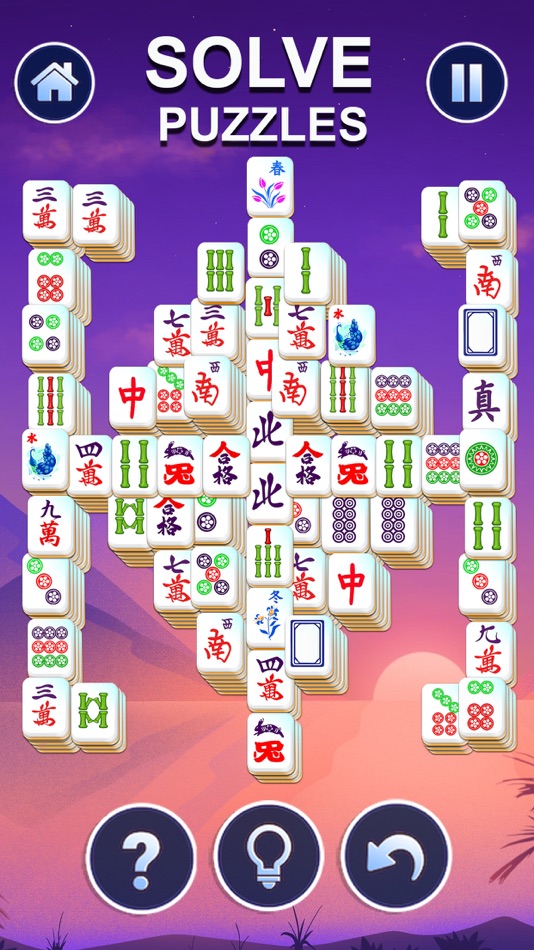#2. Mahjong Tile Match Solitaire (iOS) 由: Muhammad Jehanzeb Zubair