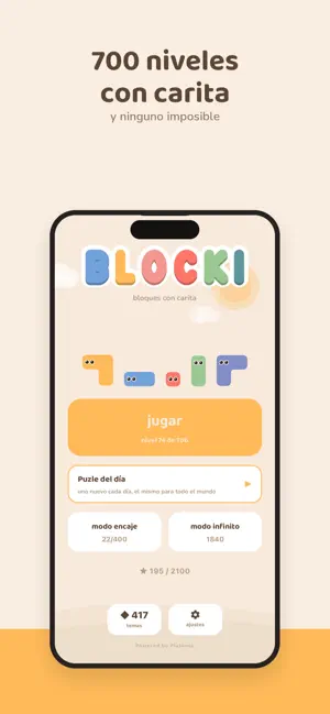 Blocki: puzzles with faces screenshot 1