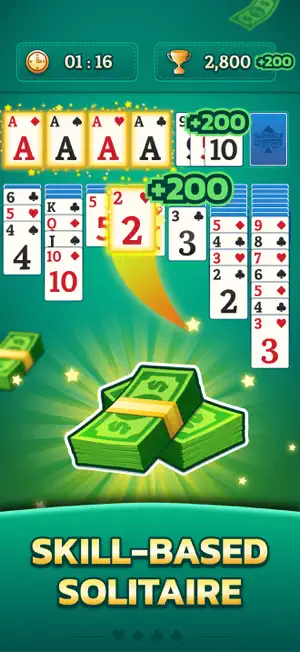 Solitaire Tycoon™-Win Cash App screenshot 1