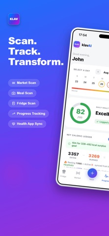 Klav: calorie & macros tracker screenshot