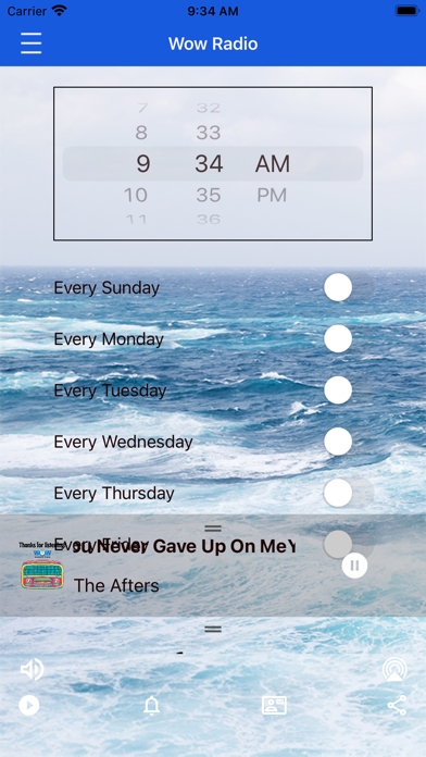 WOWRadio.org iPhone screenshot 4 - Entertainment app