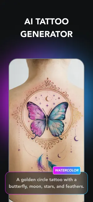 Tattoo AI Generator Design screenshot 1