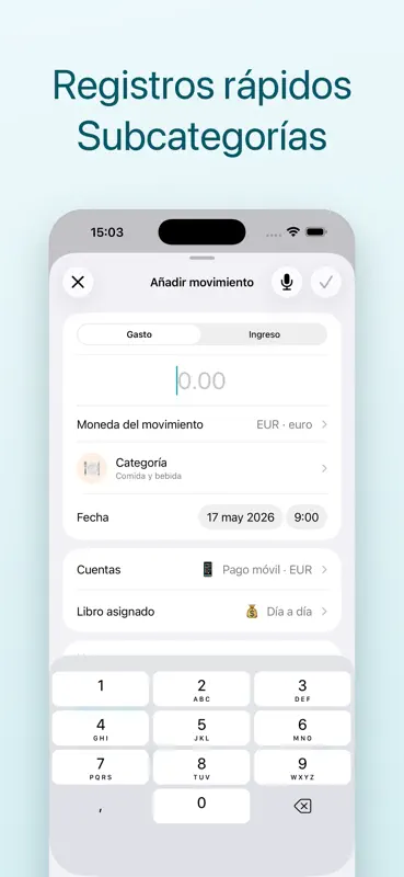 SimpleSpend: Control de gastos screenshot 7 of 8