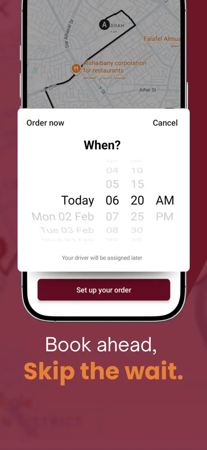 Screenshot 3 di 6 di Smart Rahal: Sana'a Cab