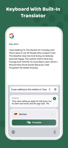 GramaType: AI Writing Keyboard screenshot