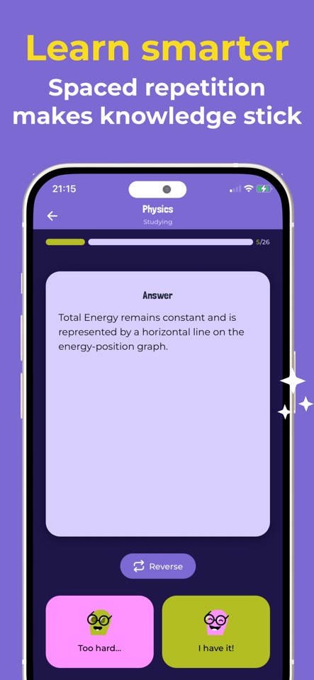 MemOle: AI Flashcard Maker screenshot 5