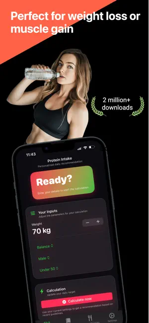 Protein Calculator & Recipes screenshot 2