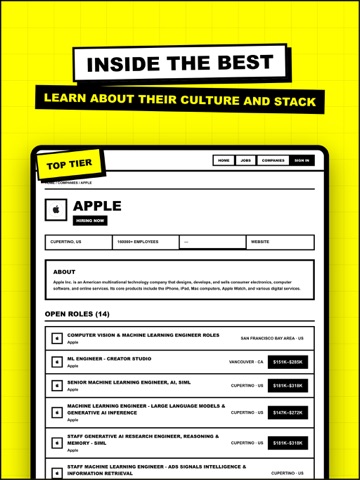 AIEngineer Careers: AI Jobs iPad screenshot