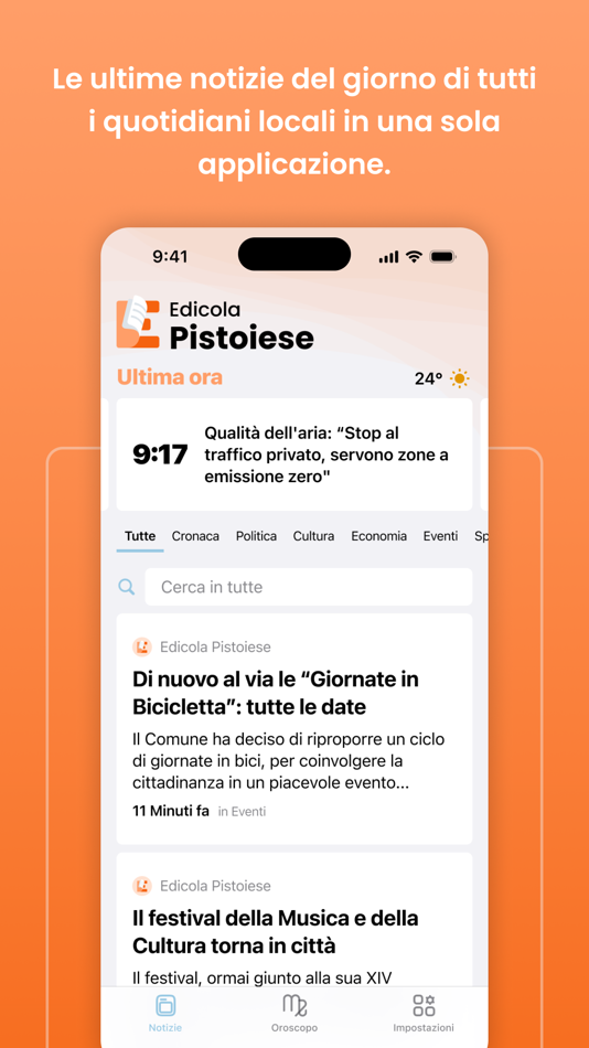 #2. Edicola Pistoiese (iOS) 由: Oimmei Digital Consulting Apps