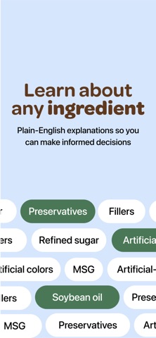 Coco: Scan labels. Eat healthy Screenshot 4 of 6