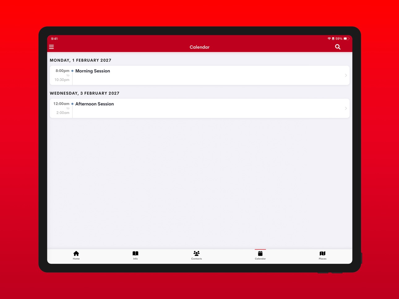 Screenshot 7 of SWM Events