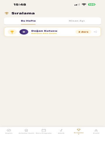 Aslanlar Sınıfı iPad screenshot