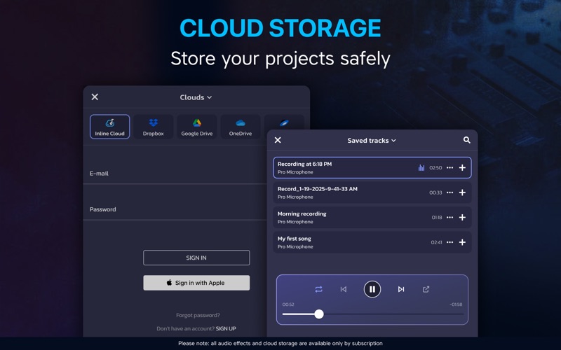 Pro Microphone: Audio Recorder Screenshot