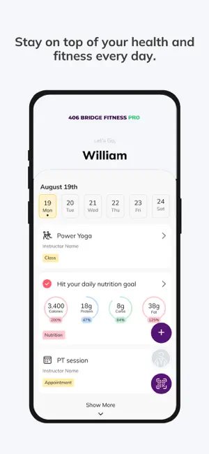406 Bridge Fitness Pro screenshot 2